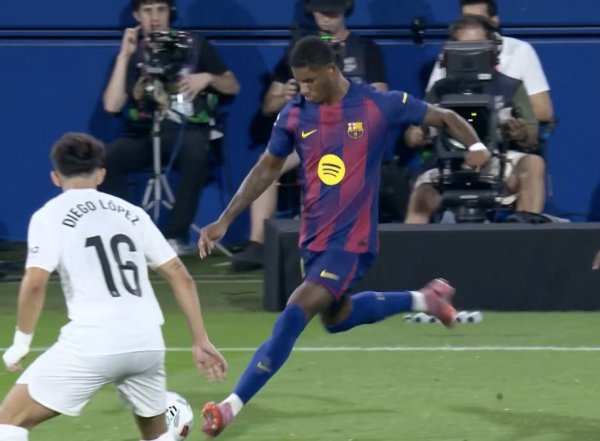 鹰眼策略 一脚好传，拉什福德送出巴萨生涯首次助攻